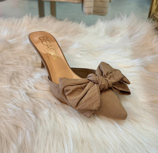 Goldie Taupe Heel