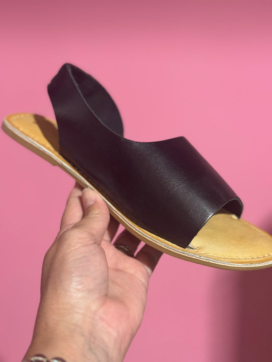 Cayman Black Sandal