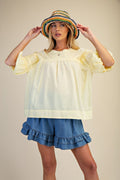 Lemon Cotton Top