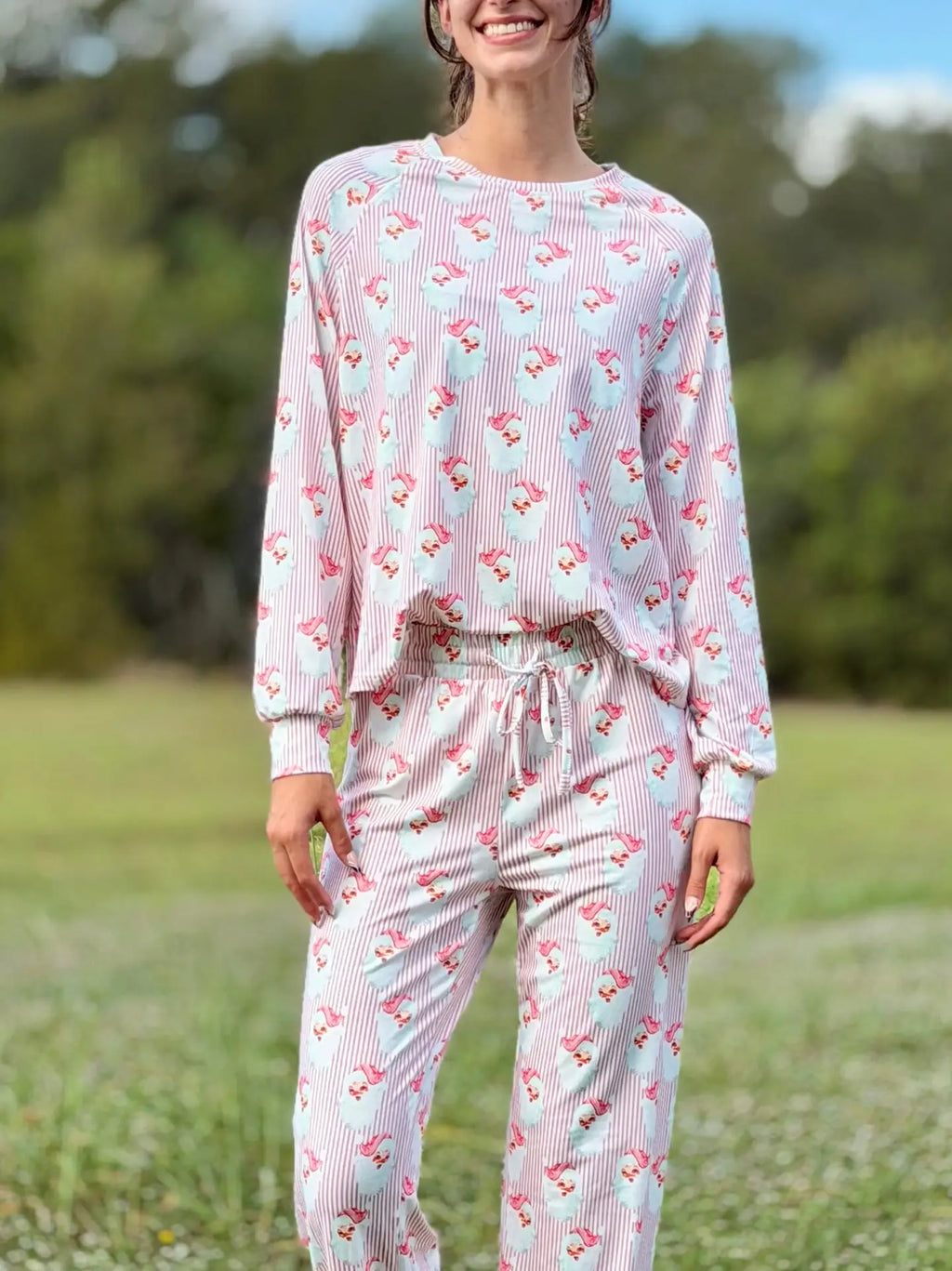 Santa Baby Lounge Top