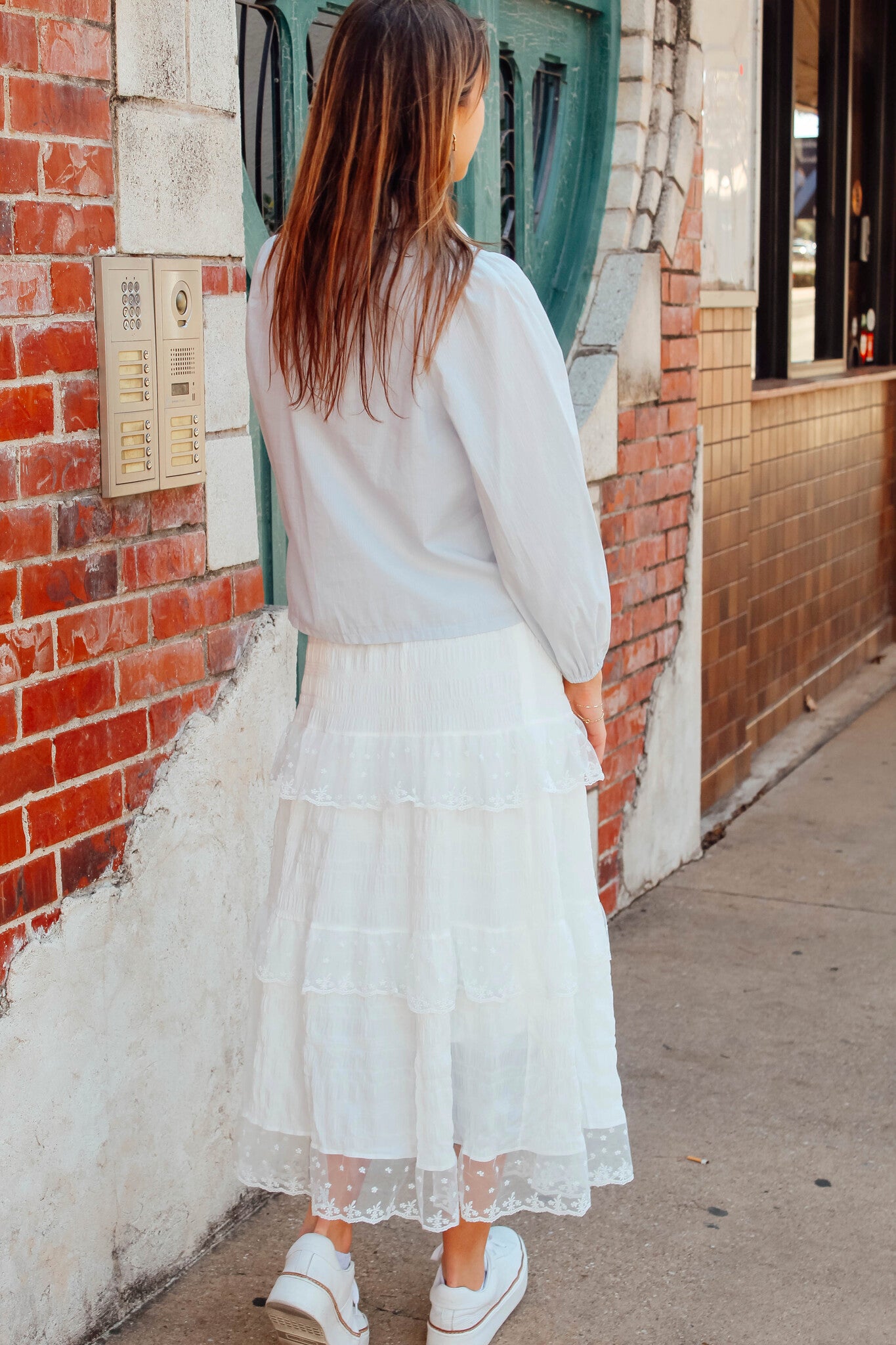 Tiered Lace Skirt