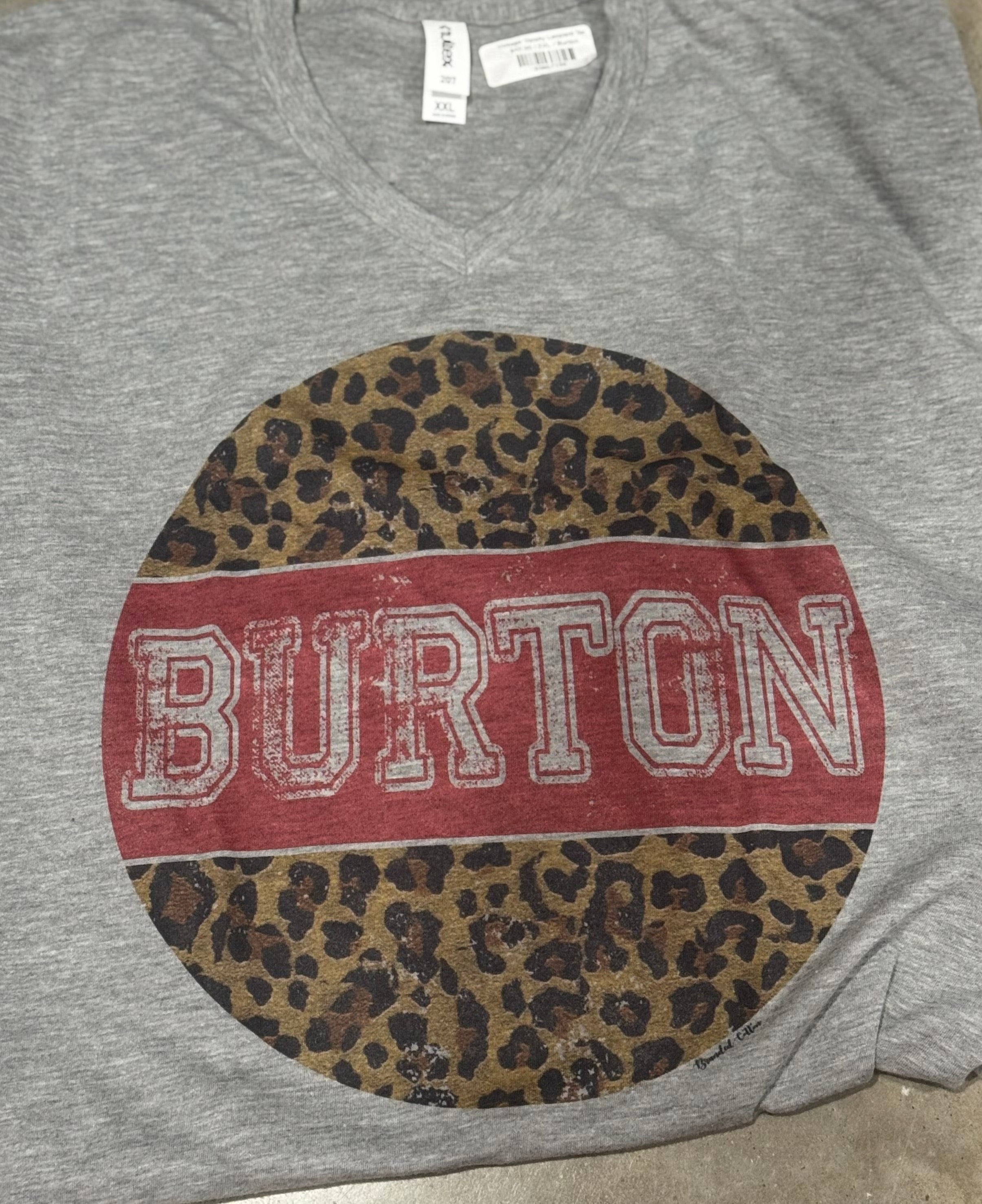 Vintage Varsity Leopard Tee