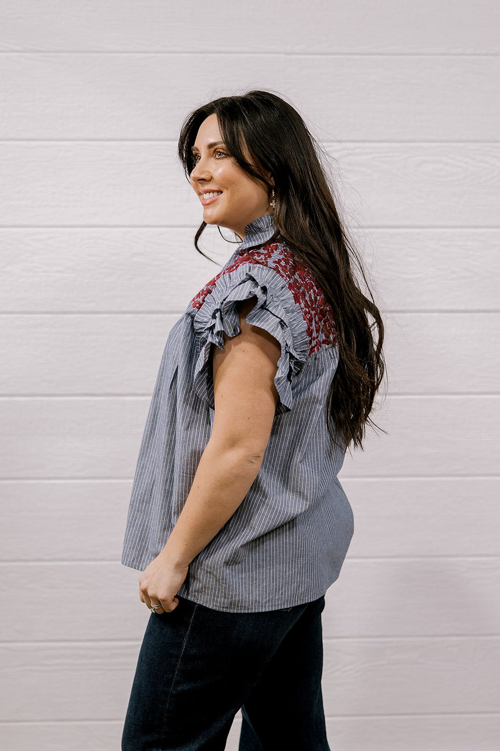 Emma Top - Maroon