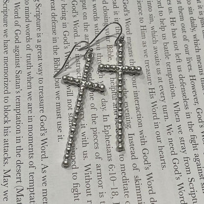 PF Cross Earrings