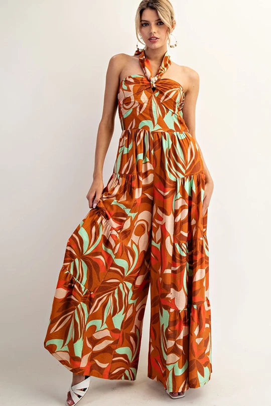 Ginger Halter Jumpsuit