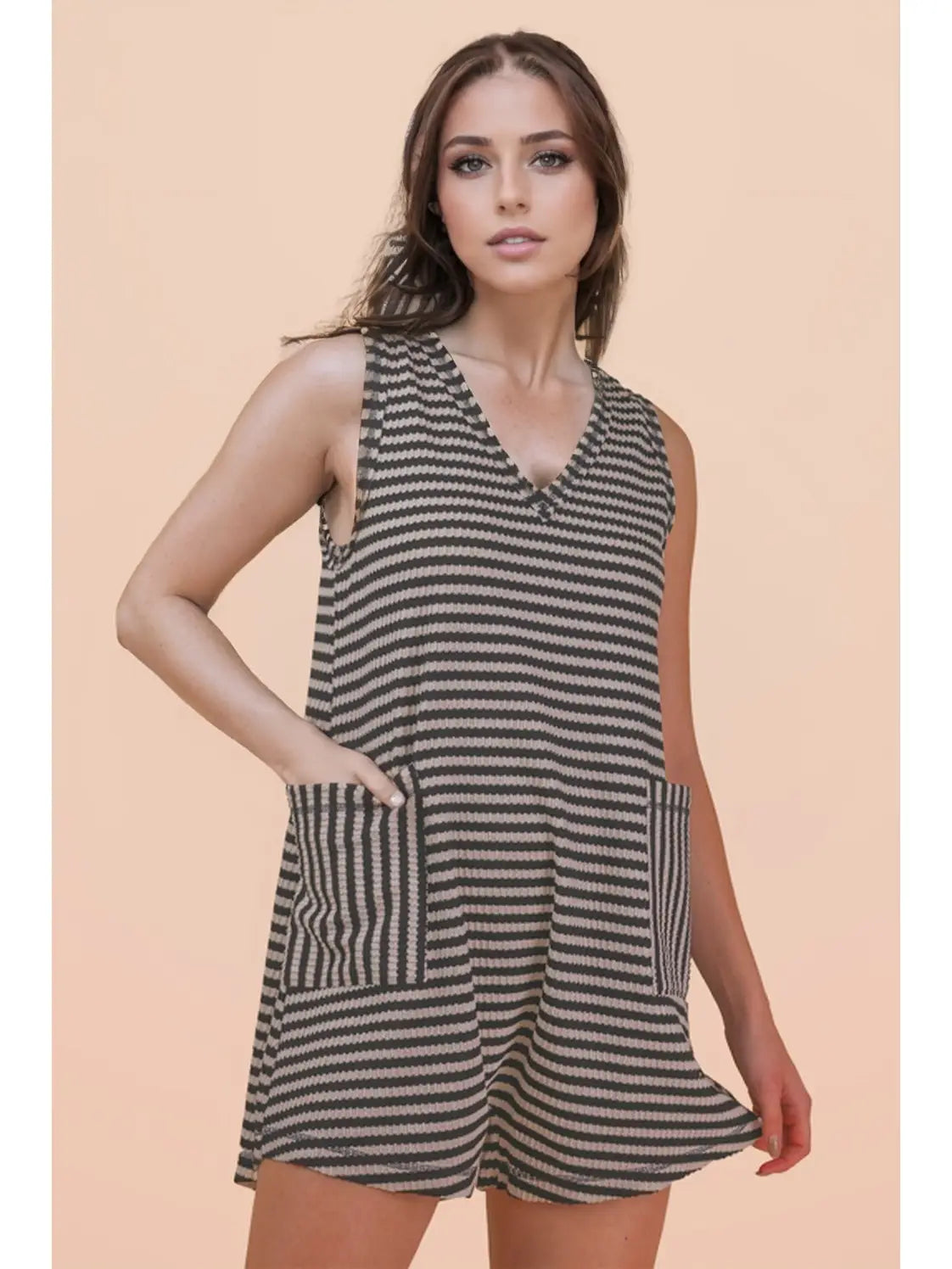 Stripe Romper