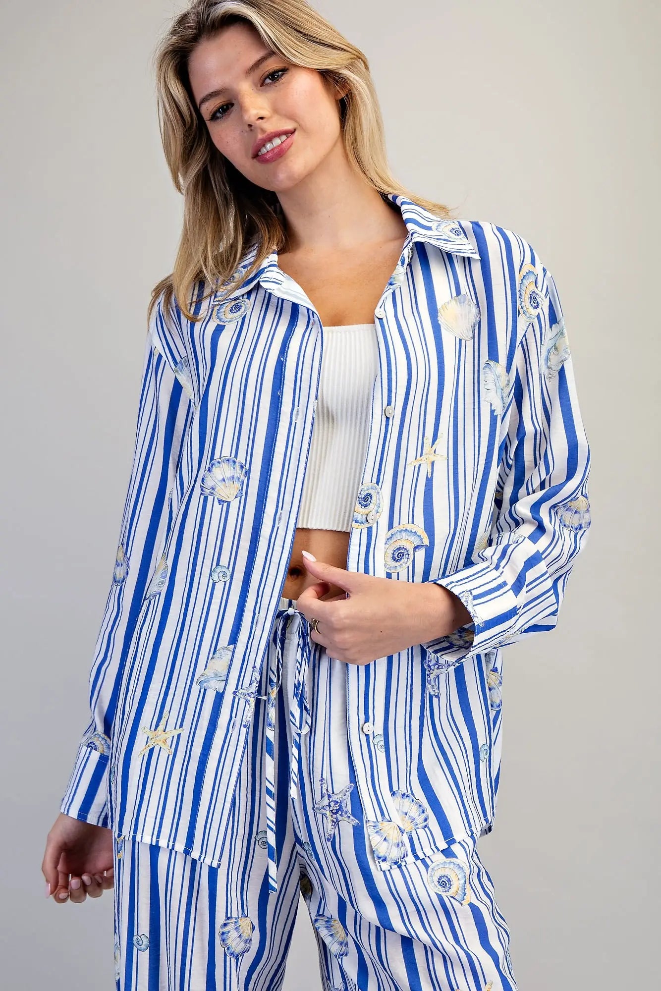 Seashell Striped Shirt