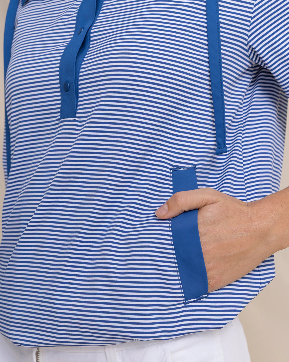 Calie Skip Stripe Pullover
