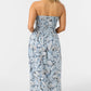 Devyn Palmetto Floral Midi Dress