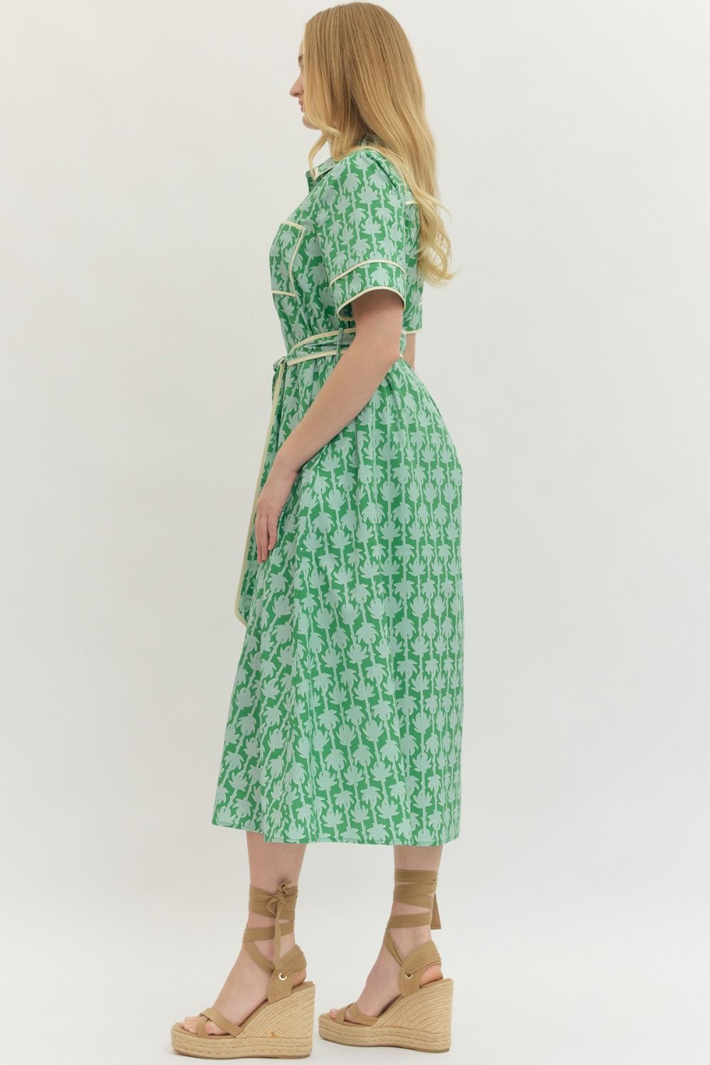 Green Tropics Dress