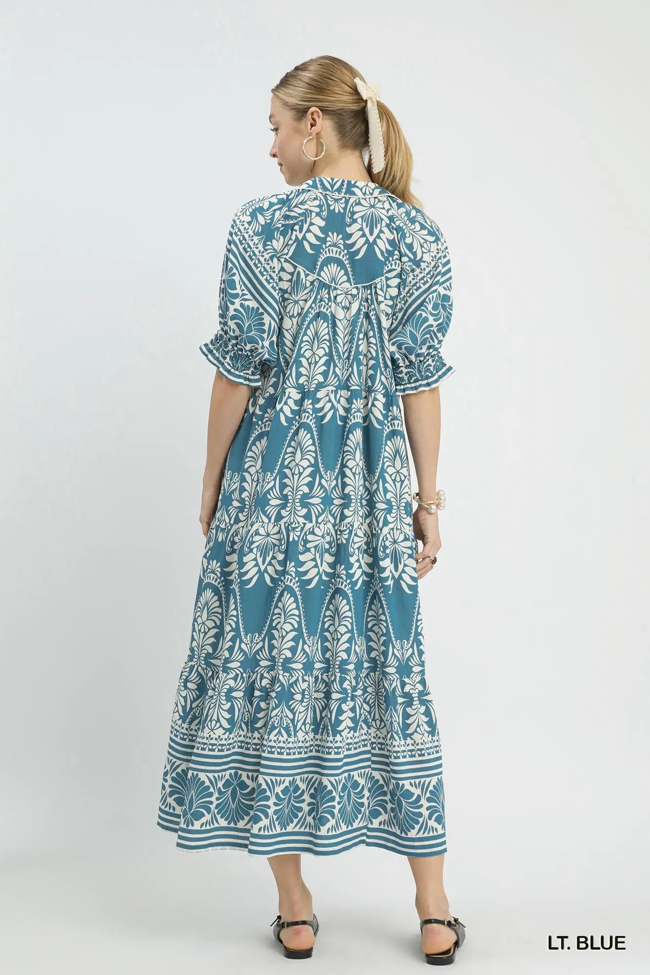 Border Midi Dress