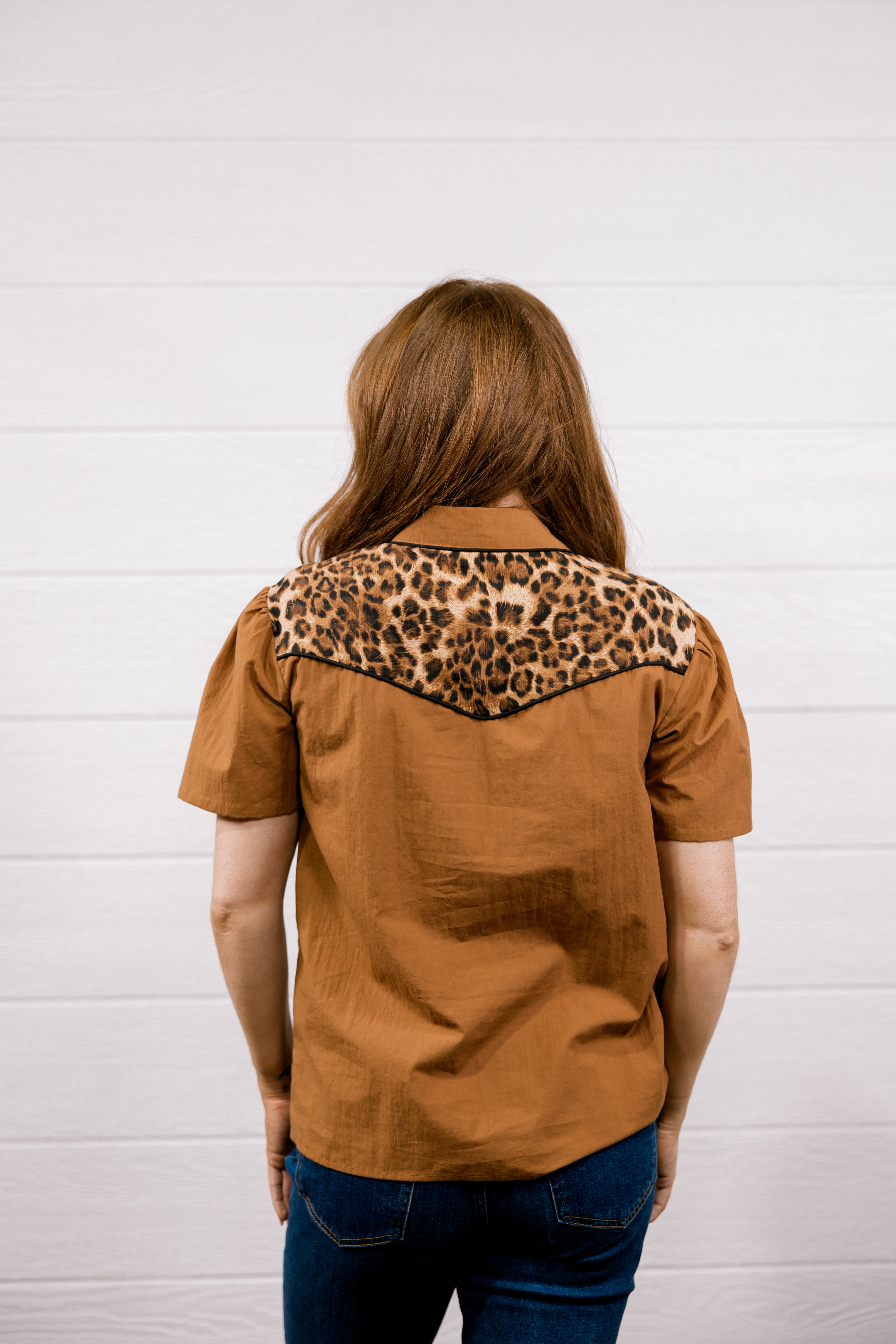 Wynn Leopard Top