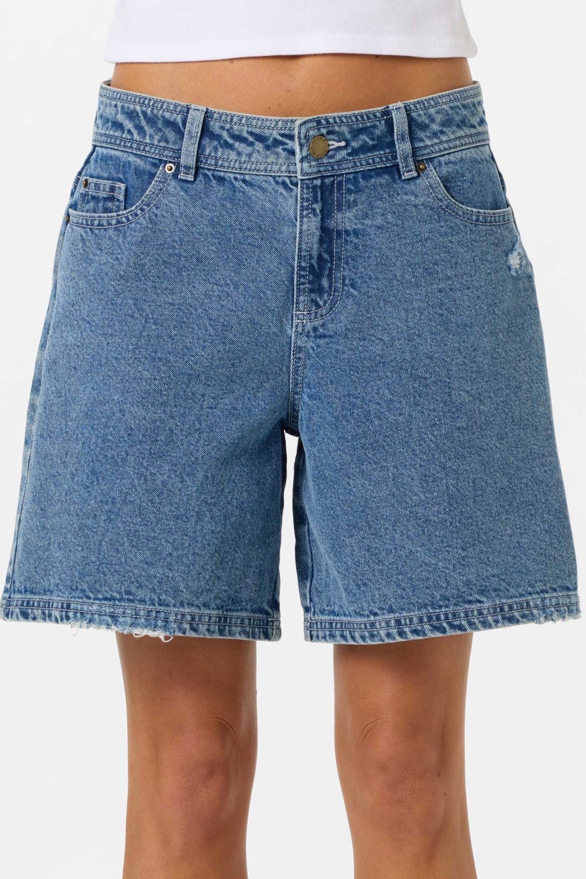 Nola Indigo Denim Shorts