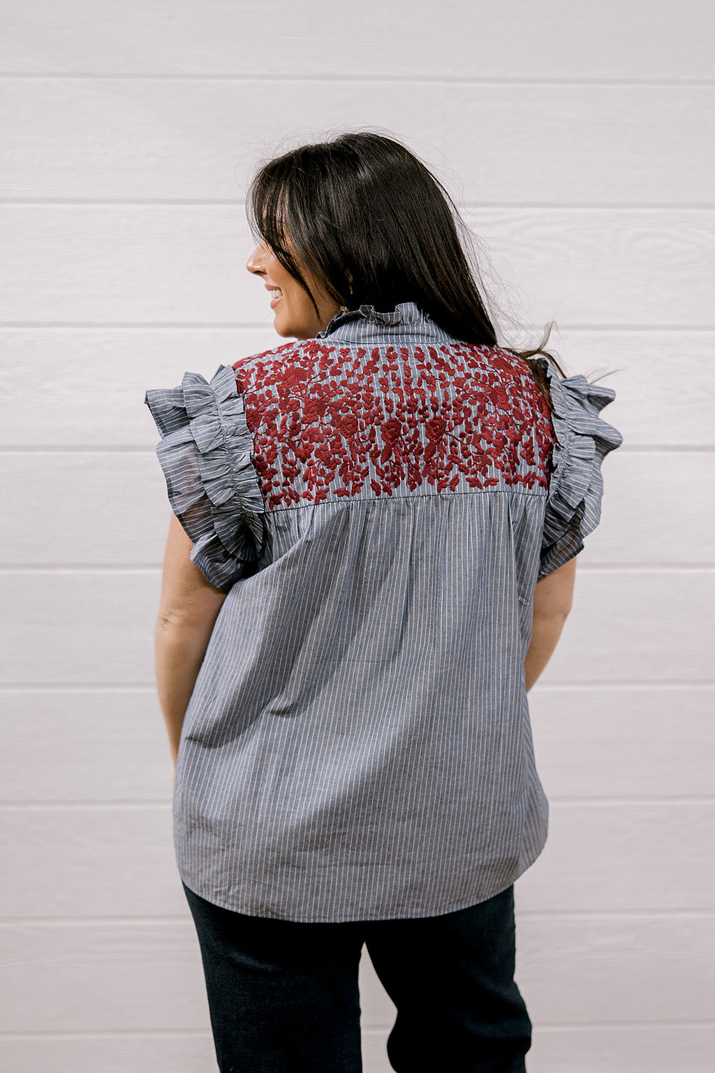 Emma Top - Maroon