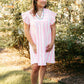 Pink Stripe Dress