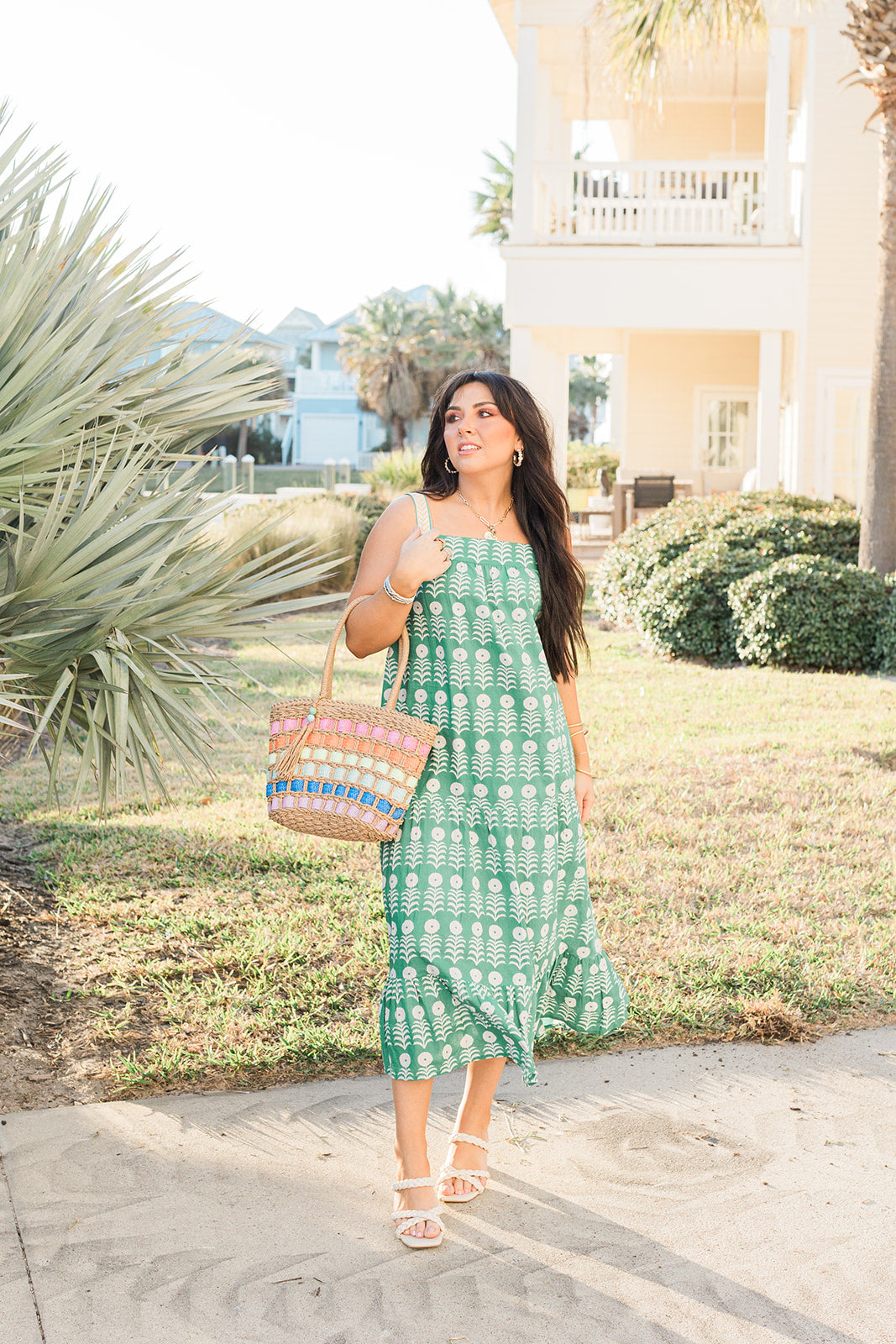 Demi Layerz Dress - Green