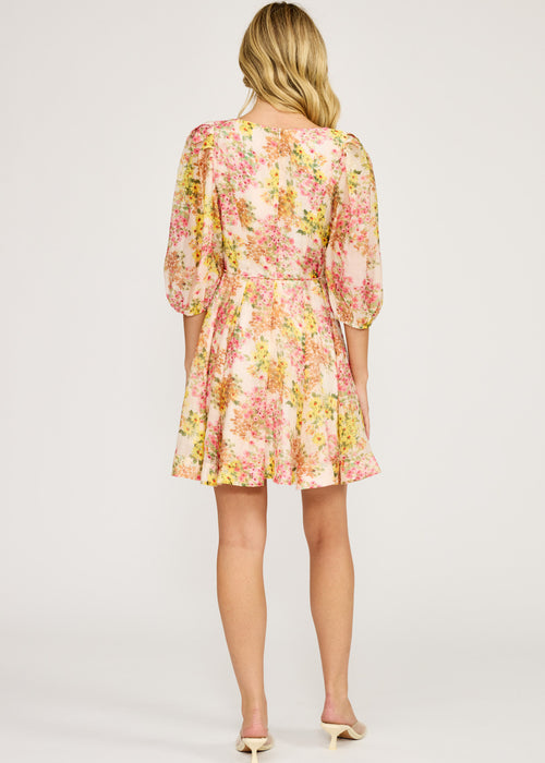 Alexis Belted Dress