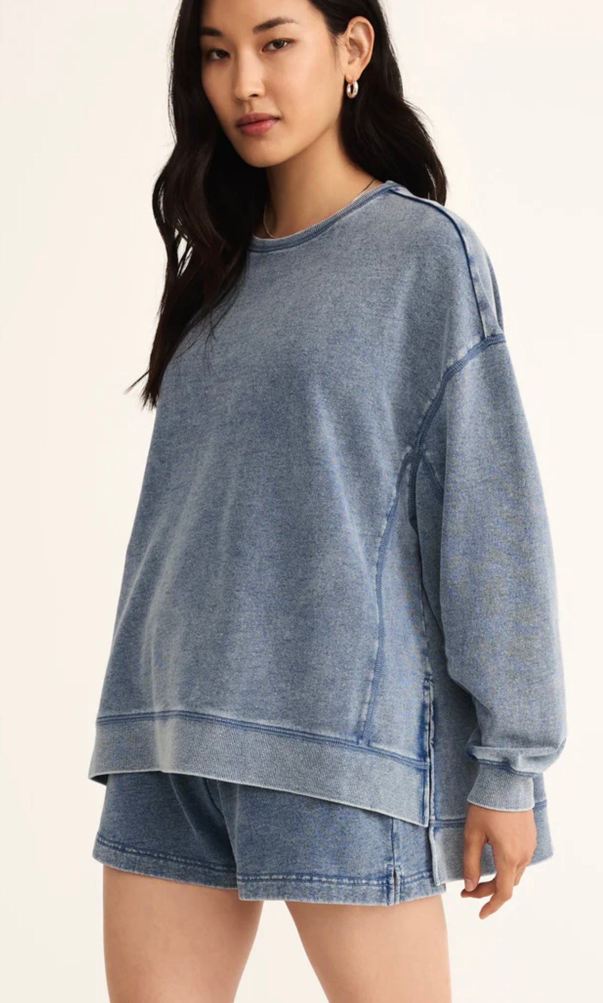 Knit Denim Modern Weekender