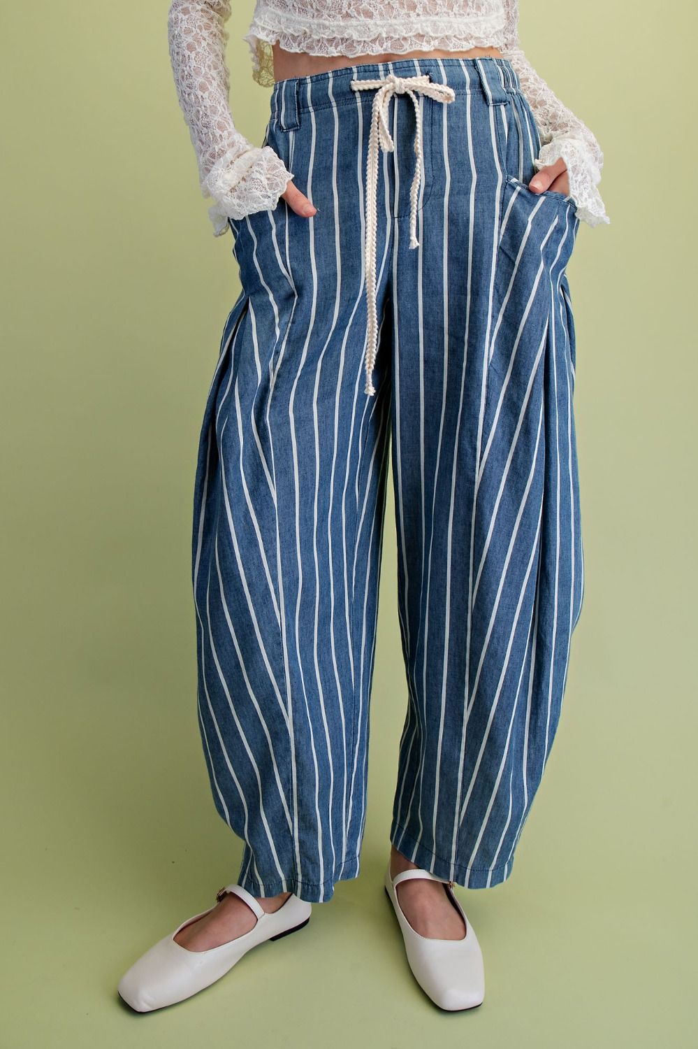 Candy Stripe Denim