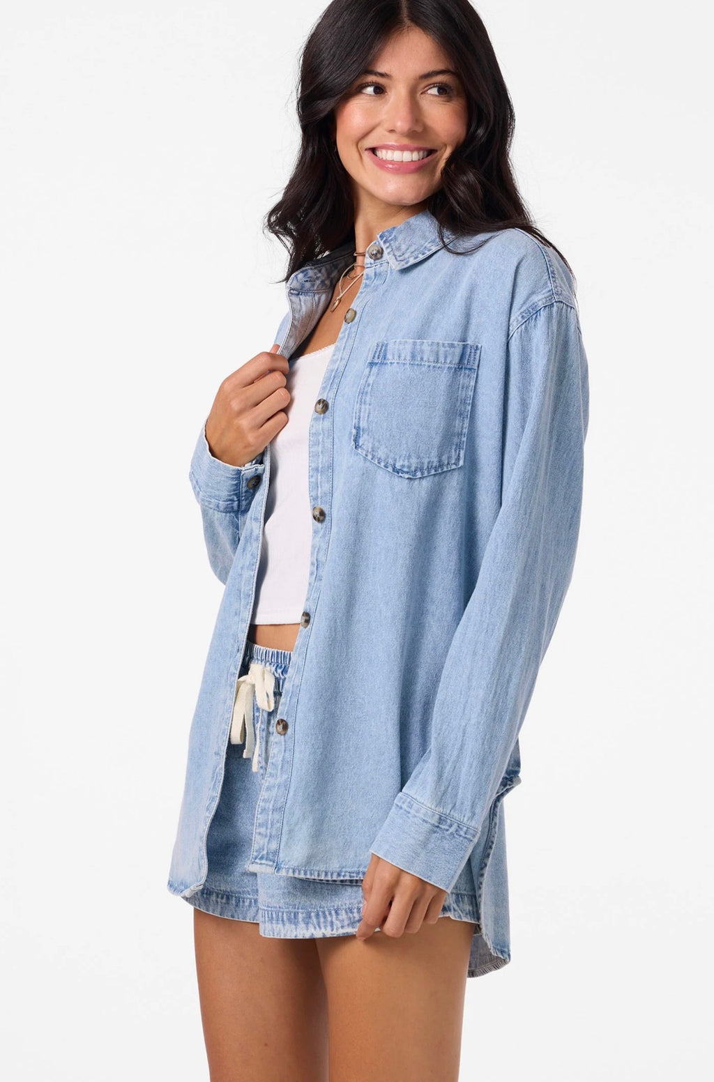 Sevie Denim Drifter Shacket