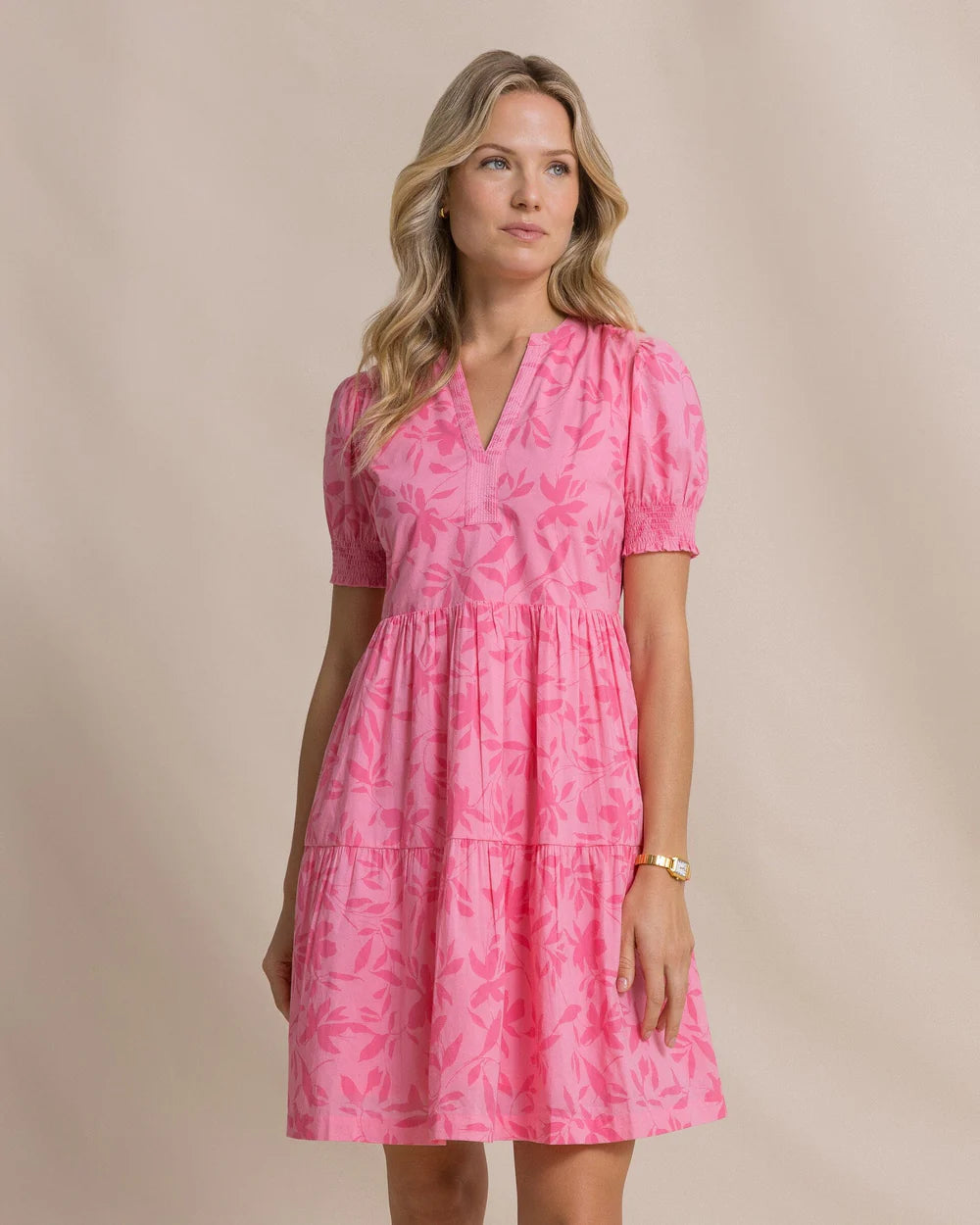 Mina Printed Dress
