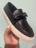 Black Why Knot Loafer