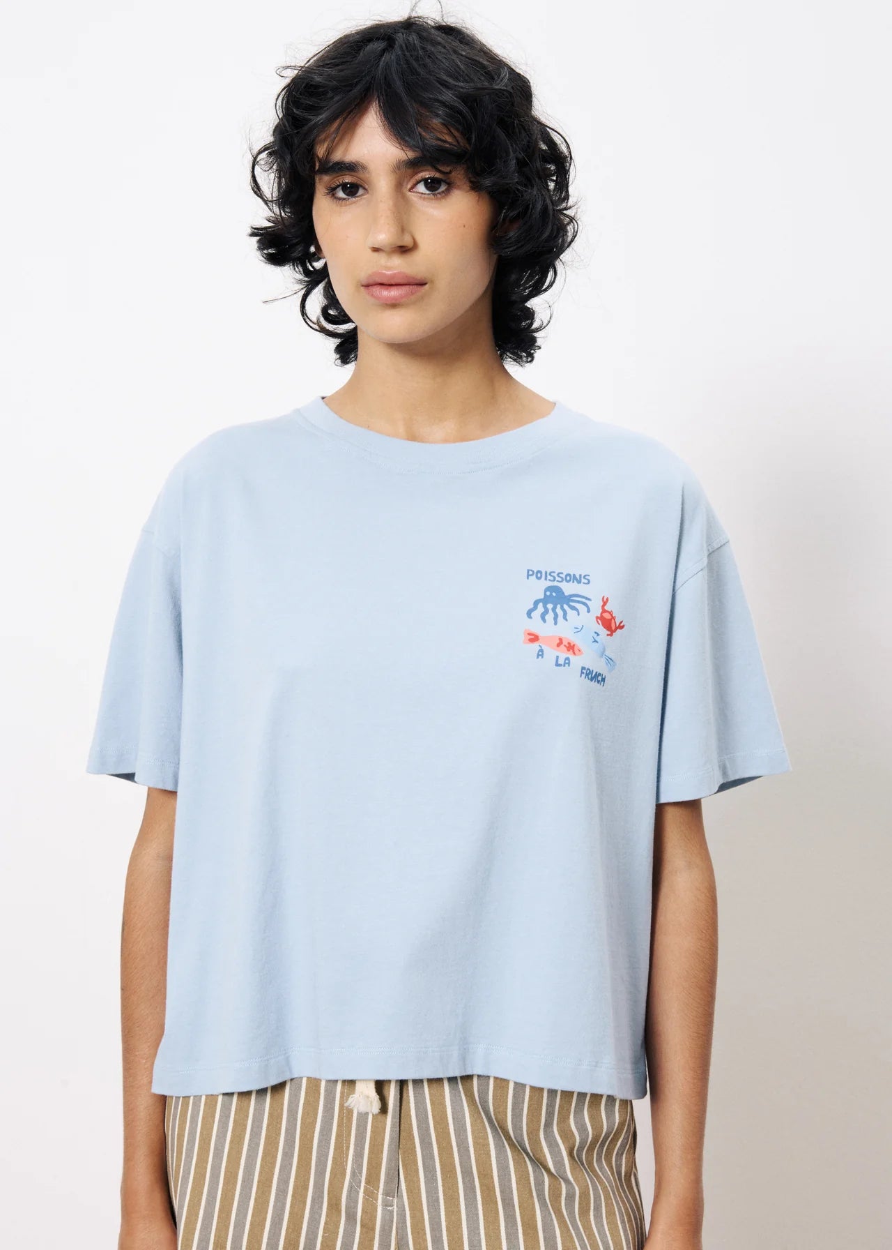 Ienena Bleu Clair Tee