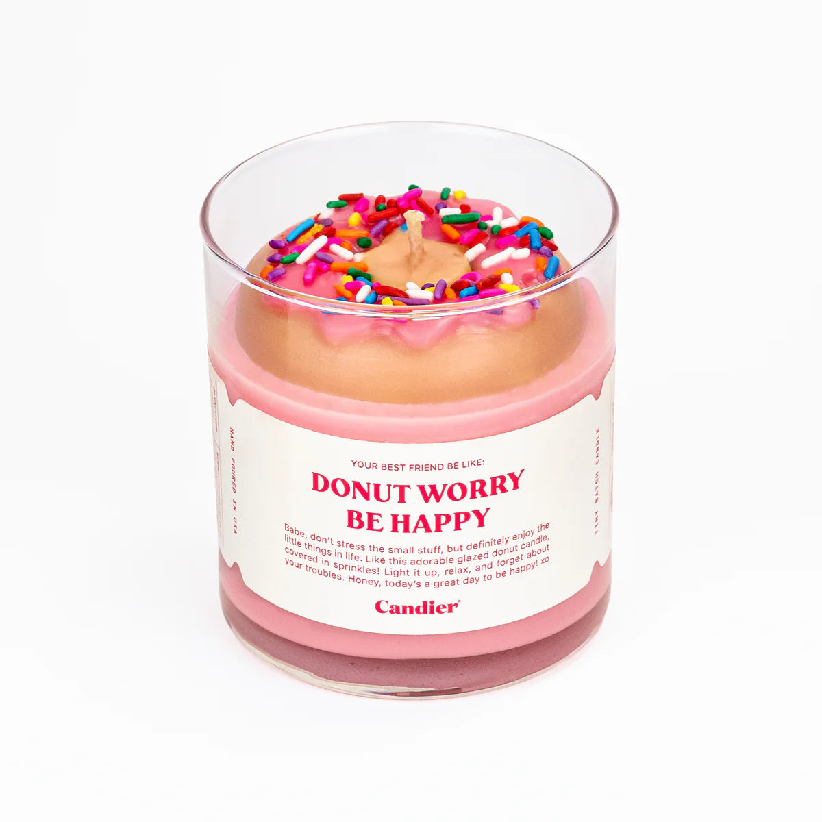 DONUT WORRY CANDLE