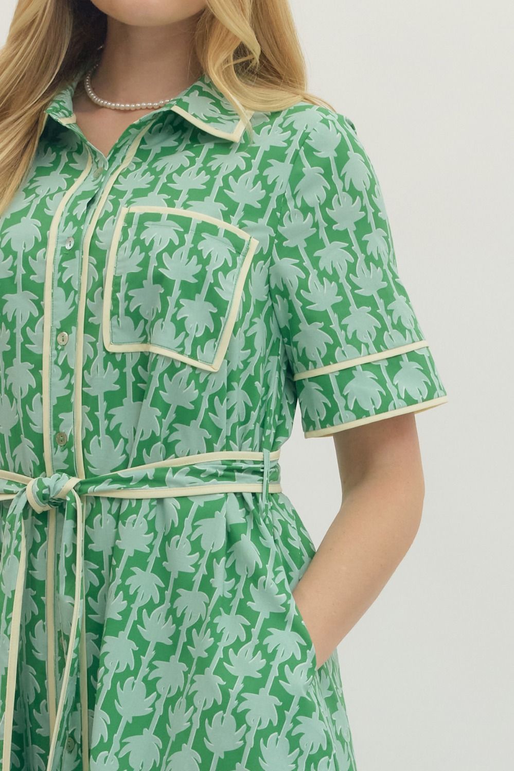 Green Tropics Dress