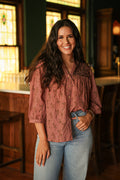 Jane Layerz Top - Cowgirl