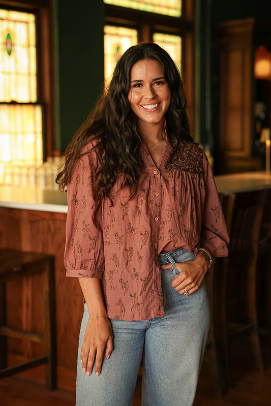 Jane Layerz Top - Cowgirl