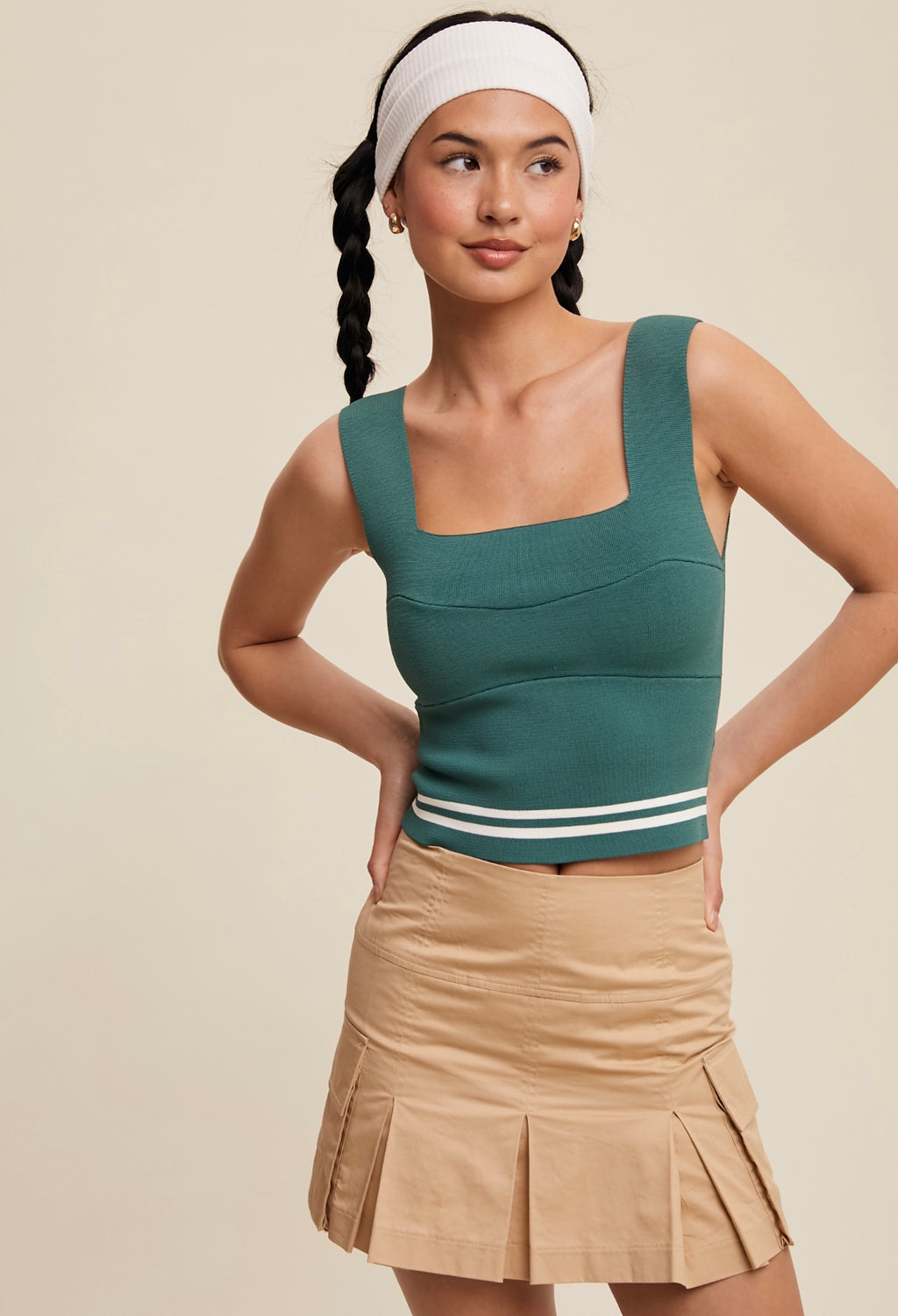 Square Neck Brami Top