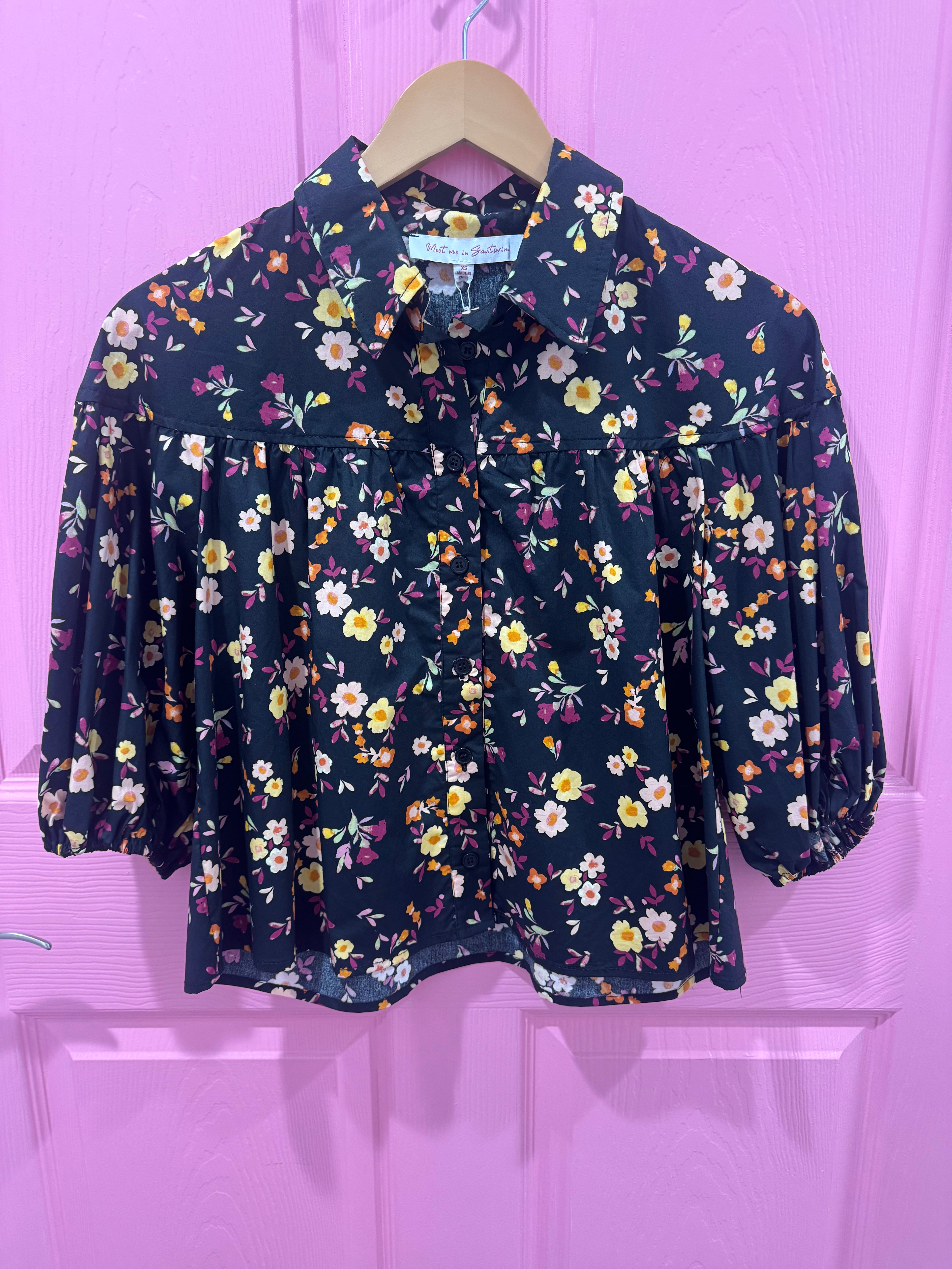 Spaced Daisy Top
