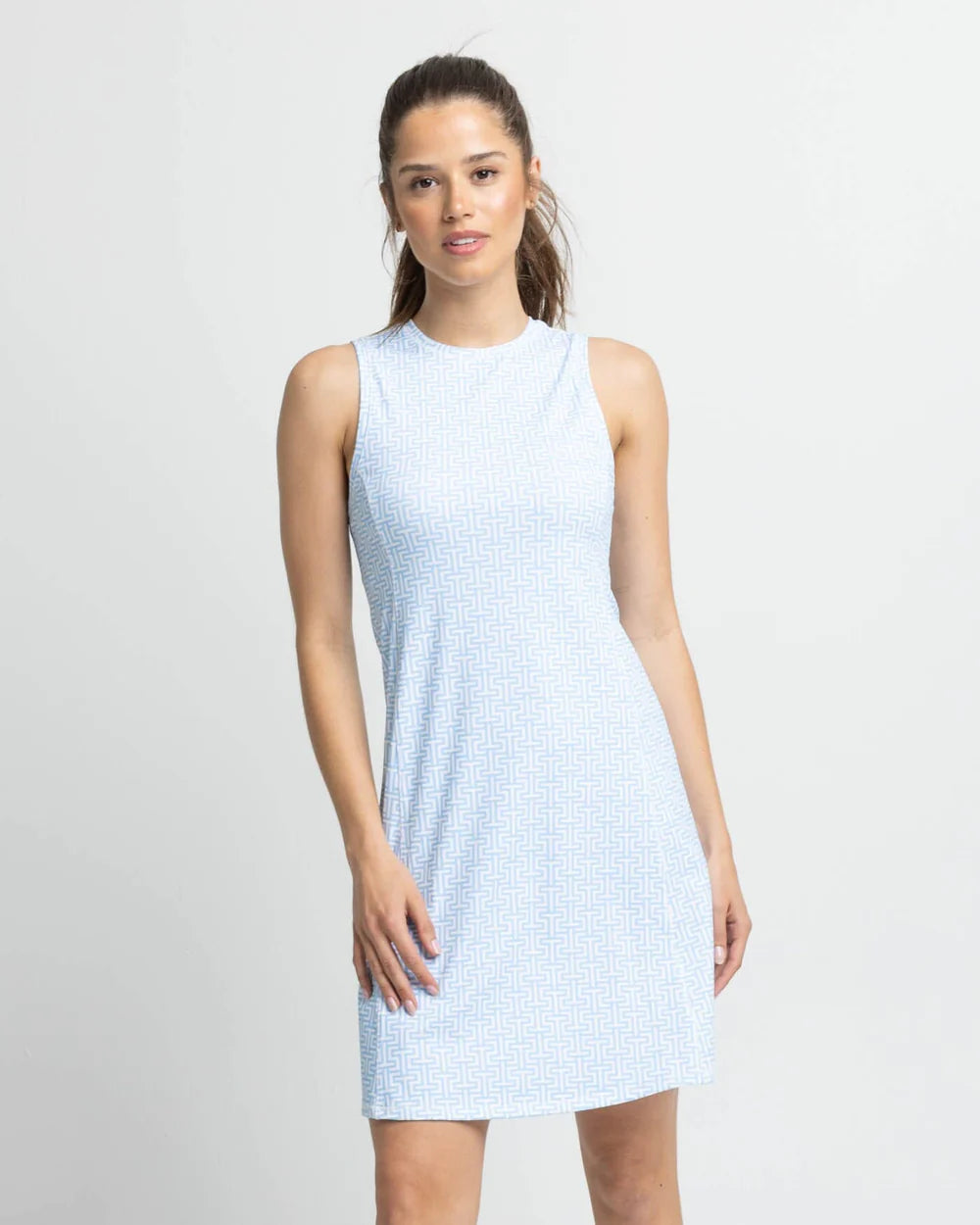 Lyllee Printed Perf Dress
