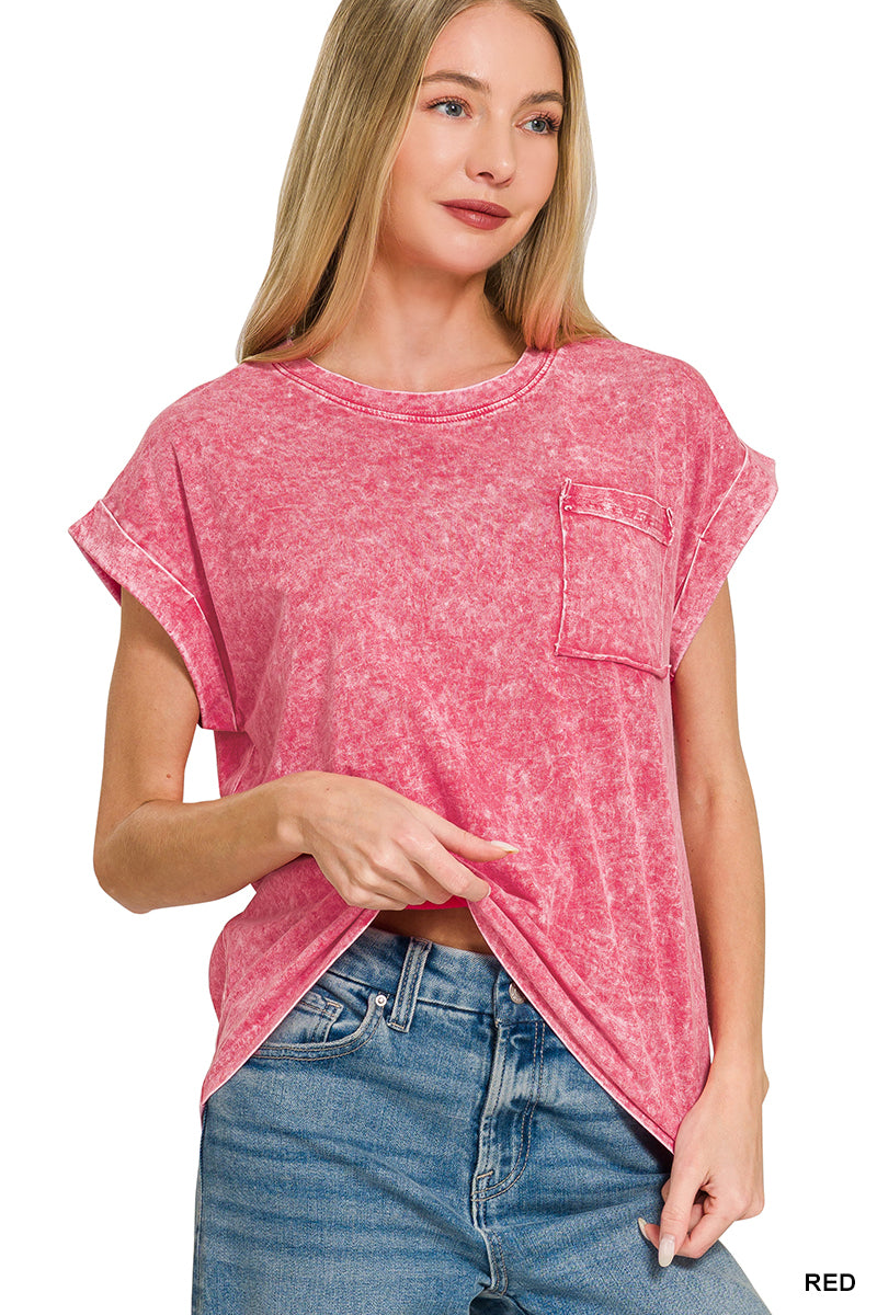 Halo Cuff Sleeve Tee