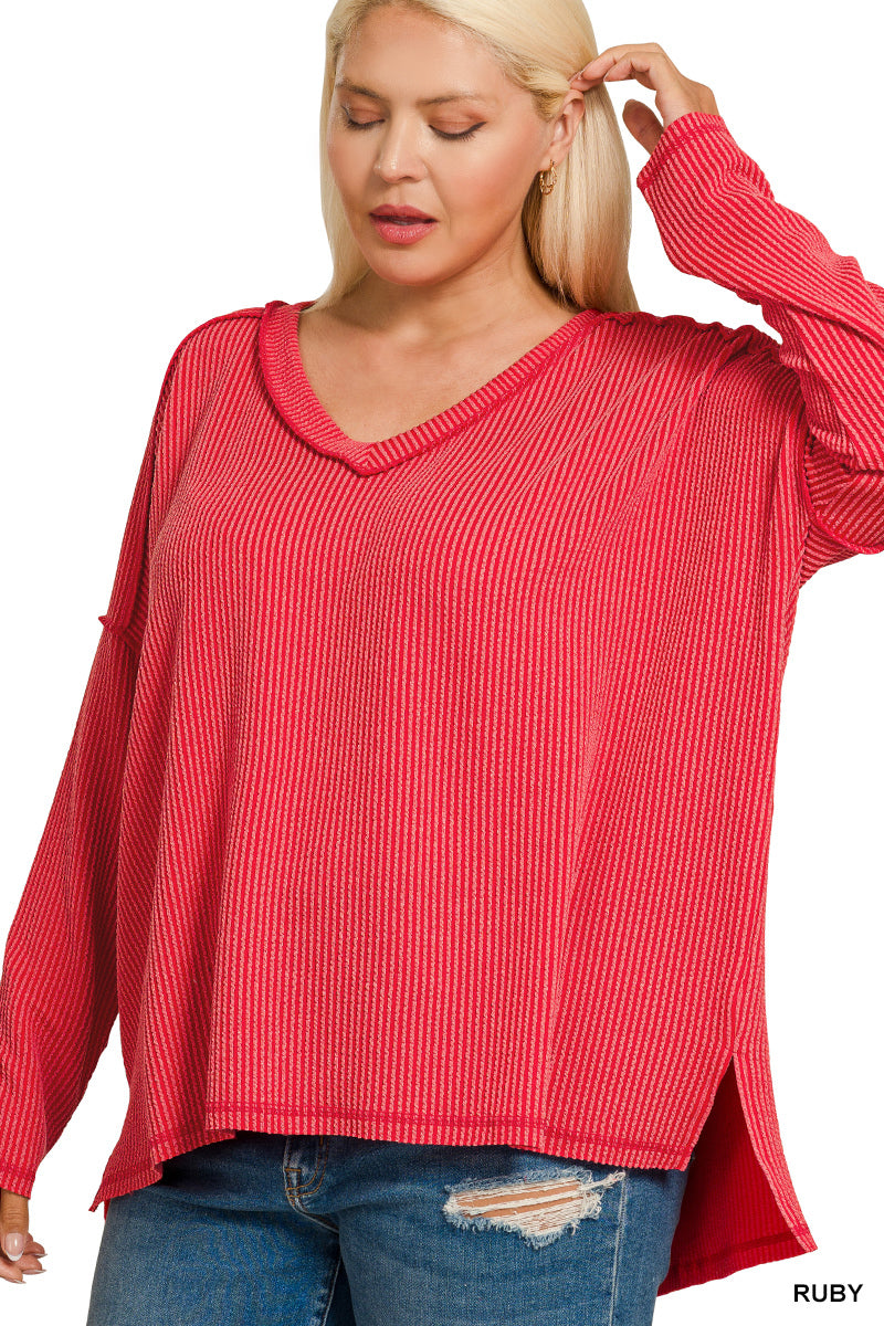 Rib Long Sleeve