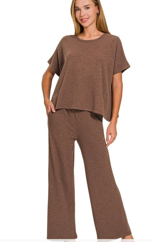 Cotton Slub Pants