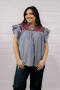 Emma Top - Maroon