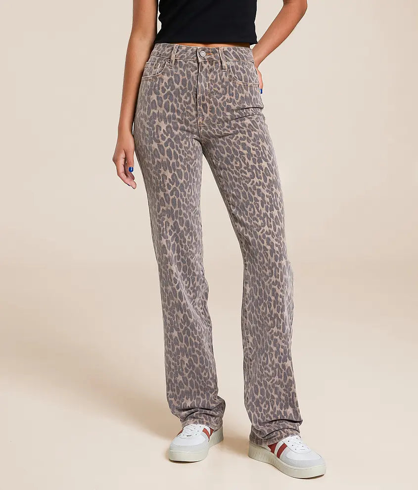 Ella Cheetah Jeans