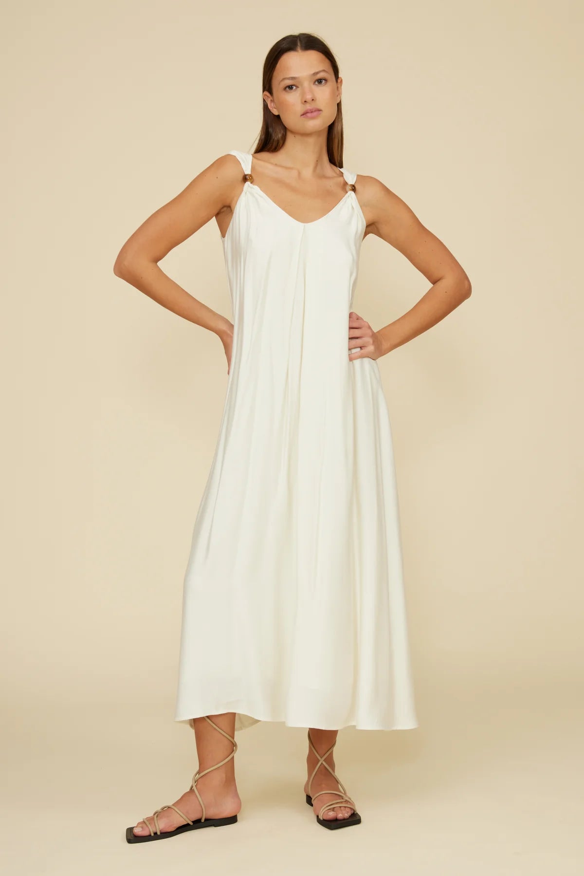 Sutton Halter Bead Dress