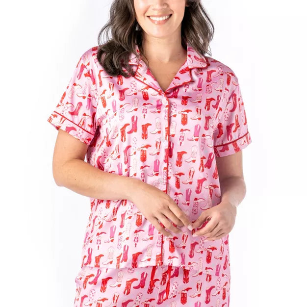 Bootie Sleep Satin Top