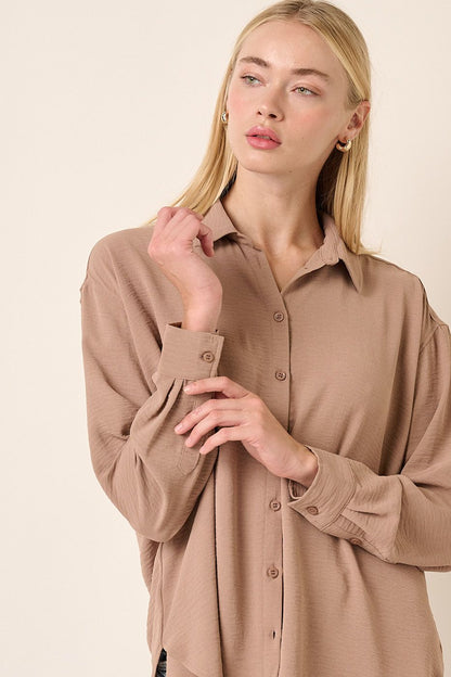 Charli Long Sleeve Button Down