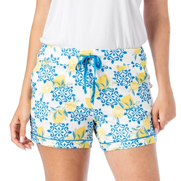 Sleepless in Santorini Lounge Shorts