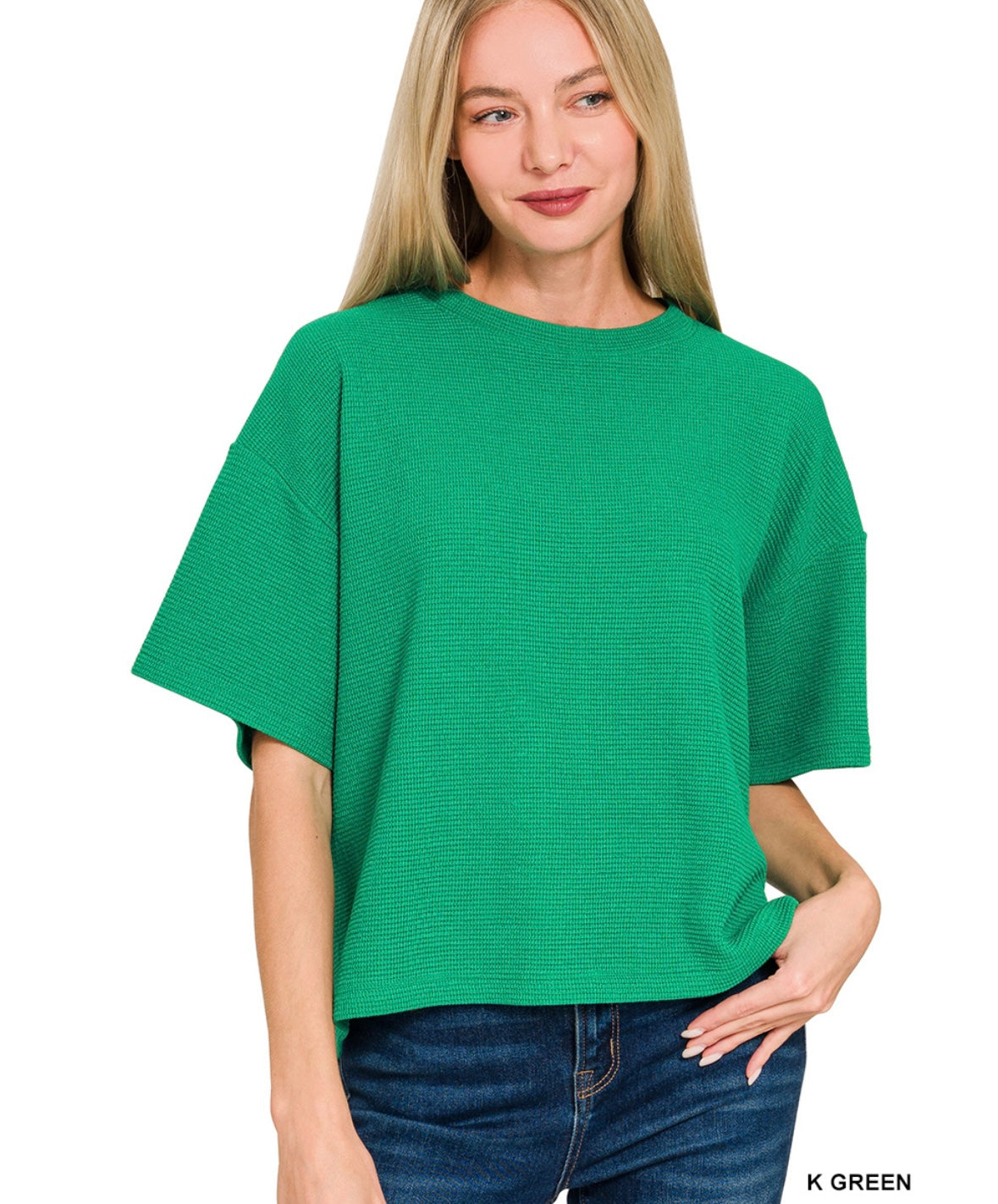 Short Sleeve Double Knit Tee