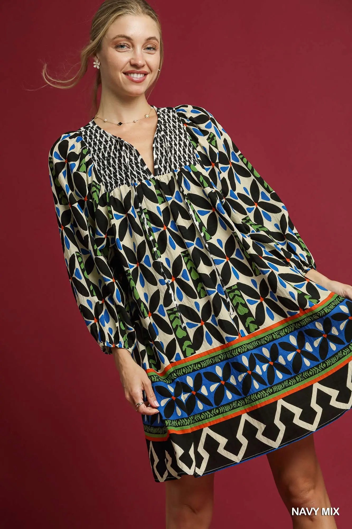 Geo Boho Dress