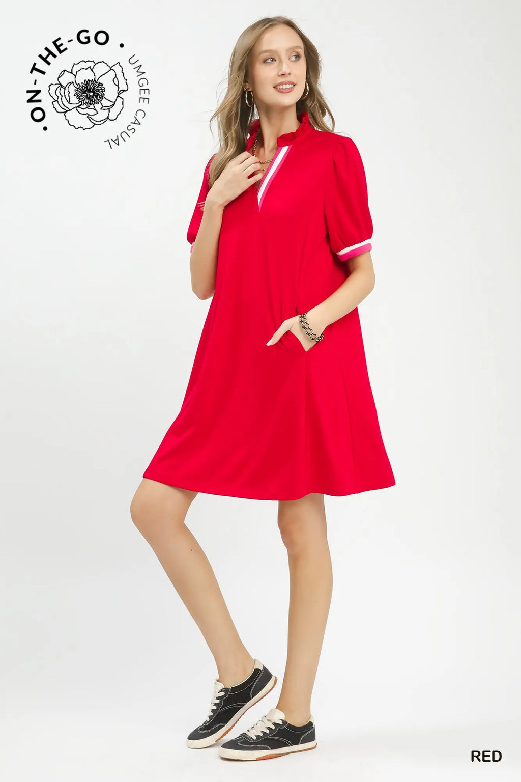Polo Trim Dress