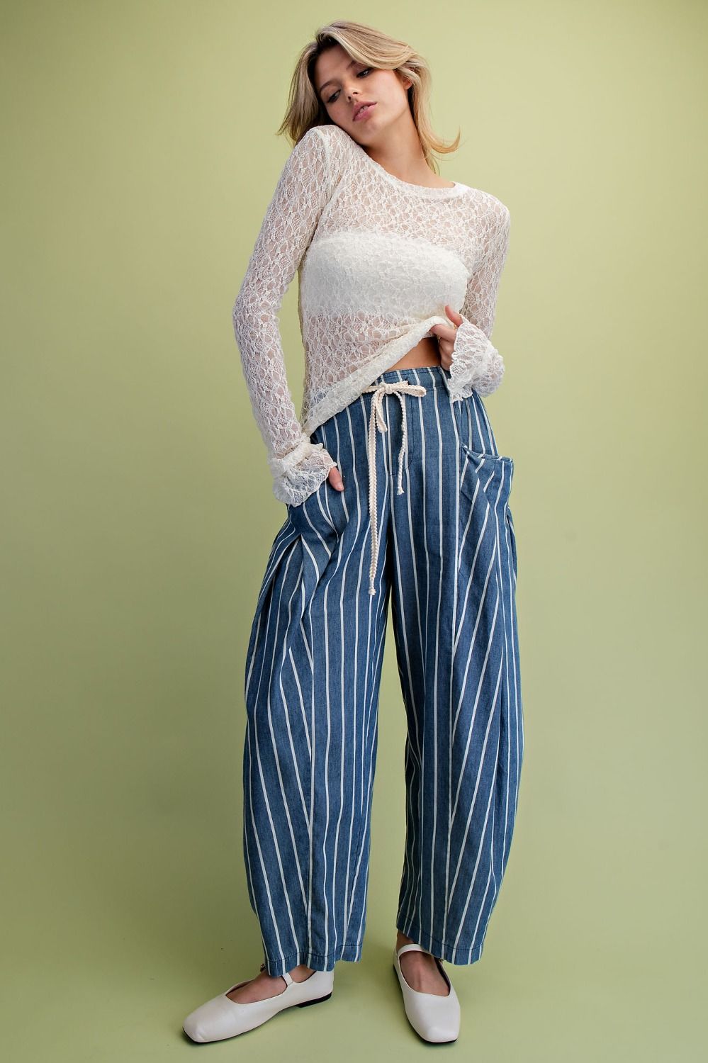 Candy Stripe Denim