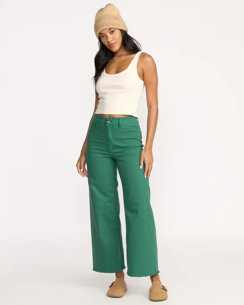 Green Free Fall Pant