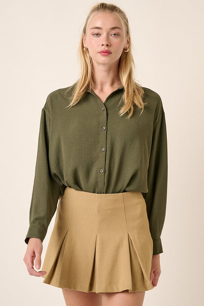 Charli Long Sleeve Button Down