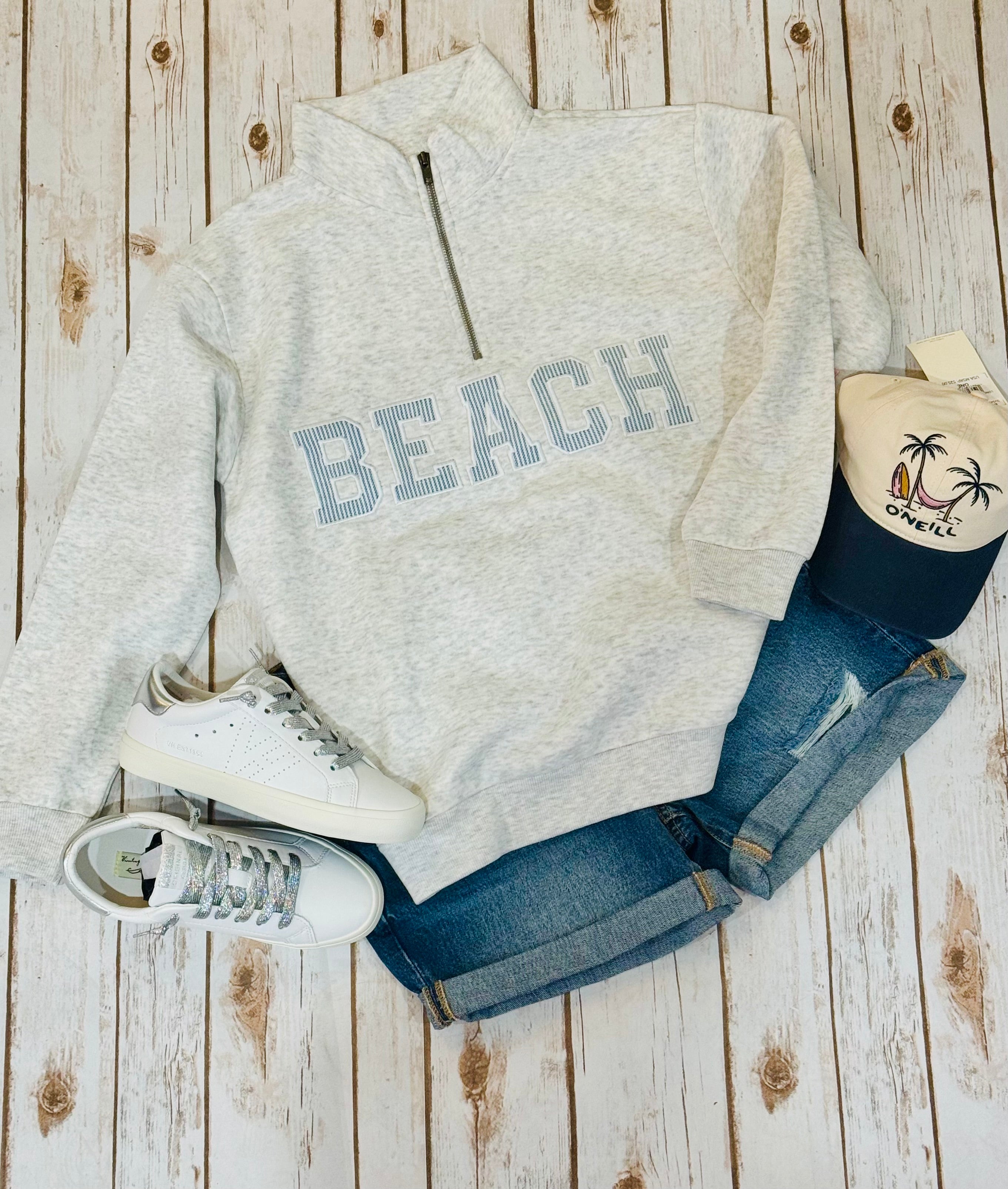 Beach Quarterzip
